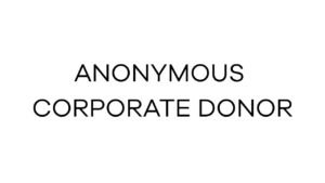 anonymous corporate donor